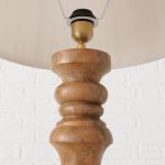 Lampa podłogowa Grand z drewna  - Boltze 6
