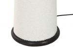 Lampa podłogowa Japandi biała boucle - Item International 4
