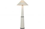 Lampa podłogowa Japandi biała boucle - Item International 2
