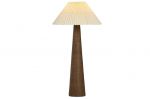 Lampa podłogowa Japandi drewniana - Item International 2