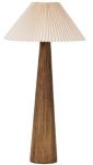 Lampa podłogowa Japandi drewniana - Item International 1
