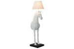 Lampa podłogowa Koń biała  - Item International 2