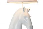Lampa podłogowa Koń biała  - Item International 4