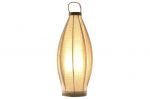 Lampa podłogowa Latarnia Boho 60 cm z lnu - Item International 1