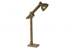 Lampa podłogowa Manhattan Loft drewniana - Item International 1