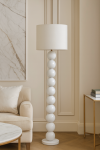 Lampa podłogowa Pearl white - Item International 2