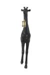 Lampa podłogowa ścienna Żyrafa 191 cm czarna 1