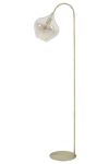 Lampa podłogowa Slender złota smoked - Light & Living 2