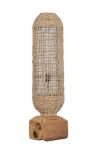 Lampa podłogowa Sumba handmade drewniana - Item International 1