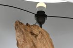 Lampa podłogowa Tree z drewna tekowego - Item International 6
