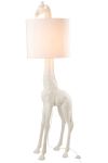 Lampa podłogowa Żyrafa biała 180 cm  - J-Line 3