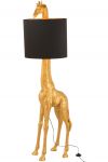 Lampa podłogowa Żyrafa złota 180 cm  - J-Line 3