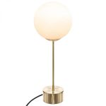 Lampa retro style złota stołowa - Atmosphera 1