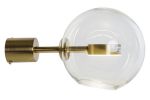 Lampa ścienna kinkiet Art Deco złota - Item International 3