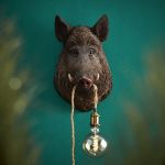 Lampa ścienna kinkiet Dzik brązowy - Werner Voss 2