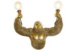 Lampa ścienna kinkiet Goryl złoty - Item International 2