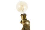Lampa ścienna kinkiet Goryl złoty - Item International 4