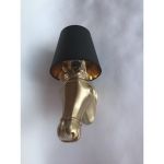 Lampa ścienna Kinkiet Horse złota 4