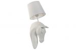 Lampa ścienna kinkiet Koń biały vintage - Item International 1