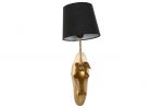 Lampa ścienna kinkiet Koń złoty vintage  - Item International 3