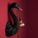 Lampa ścienna kinkiet Łabędź czarny - Werner Voss 2