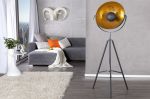Lampa Spot Studio 140 cm czarna & złota - Invicta Interior 6