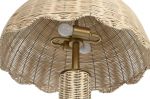 Lampa stojąca z rattanu – naturalny design 149 cm - Item International 4
