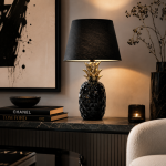 Lampa stołowa Ananas czarna - Item International 2
