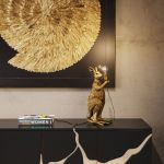 Lampa stołowa Animal Kangaroo złota 46cm - Kare Design 8
