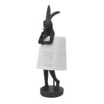 Lampa stołowa Animal Rabbit boho czarna 1