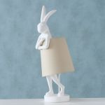 Lampa stołowa Animal Rabbit brązowa - Boltze 5