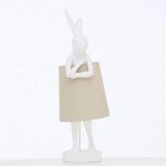 Lampa stołowa Animal Rabbit brązowa - Boltze 1