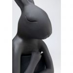 Lampa stołowa Animal Rabbit czarna matowa 68cm - Kare Design 9