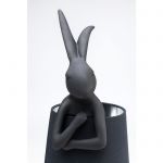 Lampa stołowa Animal Rabbit czarna matowa 68cm - Kare Design 7