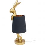 Lampa stołowa Animal Rabbit czarna 68cm - Kare Design 3