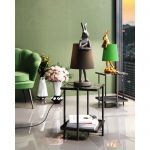 Lampa stołowa Animal Rabbit czarna srebrna 68 cm  - Kare Design 11