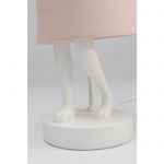 Lampa stołowa Animal Rabbit różowa 50cm - Kare Design 8