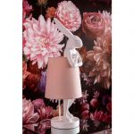 Lampa stołowa Animal Rabbit różowa 68 cm - Kare Design 7