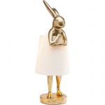 Lampa stołowa Animal Rabbit złota 68cm - Kare Design 4