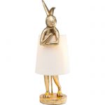 Lampa stołowa Animal Rabbit złota 68cm - Kare Design 1