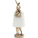 Lampa stołowa Animal Rabbit złota 68cm - Kare Design 3
