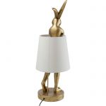 Lampa stołowa Animal Rabbit złota 88cm - Kare Design 4