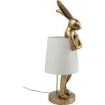 Lampa stołowa Animal Rabbit złota 88cm - Kare Design 2