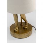 Lampa stołowa Animal Rabbit złoto biała 50cm - Kare Design 8