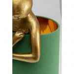 Lampa stołowa Animal Rabbit złoto zielona 68cm - Kare Design 8