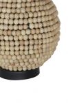 Lampa stołowa Bali Beads z drewnianych pereł - Item International 3
