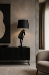 Lampa stołowa Beauty Horse czarna 3