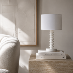Lampa stołowa Bubble biała - Item International 2