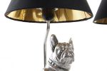 Lampa stołowa Bulldog z czarnym kloszem 2