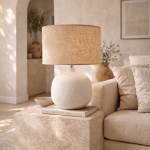 Lampa stołowa Casa Blanca biała 2